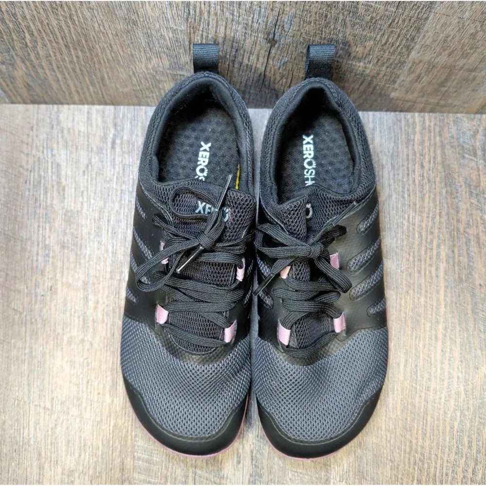 XERO Forza Runner Barefoot Minimalist Sneaker Black Elderberry Women's Size 8 - Picture 5 of 13